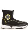 Dětské sneakers boty Karl Lagerfeld černá barva