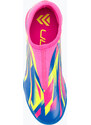 Dětské kopačky PUMA Ultra Match LL Energy IT+Mid Jr luminous pink/ultra blue/yellow alert