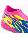 Dětské kopačky PUMA Ultra Match LL Energy IT+Mid Jr luminous pink/ultra blue/yellow alert