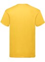 Original Fruit of the Loom Men's Yellow T-Shirt