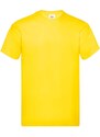 Original Fruit of the Loom Men's Yellow T-Shirt