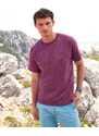 Burgundy Men's T-shirt Valueweight Fruit of the Loom