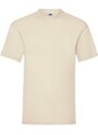 Beige Men's T-shirt Valueweight Fruit of the Loom