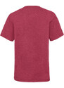 Red Fruit of the Loom Cotton T-shirt