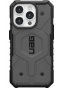 Urban Armor Gear Ochranný kryt na iPhone 15 Pro - UAG, Pathfinder MagSafe Silver