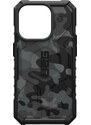 Urban Armor Gear Ochranný kryt na iPhone 15 Pro - UAG, Pathfinder SE MagSafe Midnight Camo