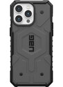 Urban Armor Gear Ochranný kryt na iPhone 15 Pro MAX - UAG, Pathfinder MagSafe Silver