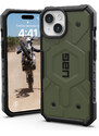 Urban Armor Gear Ochranný kryt na iPhone 15 - UAG, Pathfinder MagSafe Olive Drap