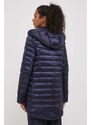 Péřová bunda Tiffi dámská, tmavomodrá barva, přechodná