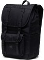 Batoh Herschel 11391-05881-O Little America Mid Backpack černá barva, velký, hladký