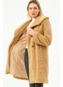 Z6776 DEWBERRY WOMEN'S TOPPER-CAMEL