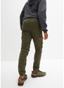 bonprix Chlapecké cargo kalhoty, s podšívkou, Regular Fit Zelená