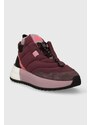 Sneakers boty adidas PLRBOOST vínová barva