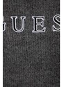 Dětský svetr s příměsí vlny Guess šedá barva, lehký