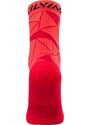 Unisex zateplené ponožky Silvini Vallonga červená