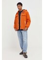 Bunda Tommy Jeans pánská, oranžová barva, zimní