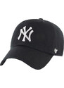 BASIC ČERNÁ PÁNSKÁ KŠILTOVKA 47 BRAND NEW YORK YANKEES MLB CLEAN UP CAP