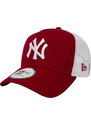 VÍNOVÁ KŠILTOVKA NEW ERA NEW YORK YANKEES MLB CLEAN CAP Červená
