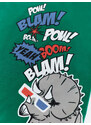mshb&g Comics Dino Boys T-shirt Capri Shorts Set