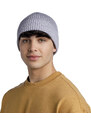 SVĚTLE ŠEDÁ SPORTOVNÍ ČEPICE BUFF MERINO ACTIVE HAT BEANIE