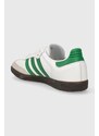 Sneakers boty adidas Originals Samba OG bílá barva, IG1024