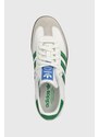 Sneakers boty adidas Originals Samba OG bílá barva, IG1024
