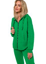 Made Of Emotion Woman's Hoodie M761 Grass