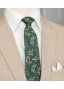 BUBIBUBI Zelená kravata Harper