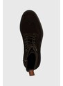 Semišové kotníkové boty Gant Millbro hnědá barva, 27643417.G46
