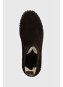 Semišové kotníkové boty Gant Snowmont dámské, hnědá barva, na platformě, zateplené, 27553397.G399