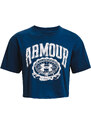 Dámské tričko Under Armour Collegiate Crest Crop SS