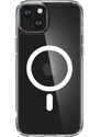 Ochranný kryt na iPhone 15 - Spigen, Ultra Hybrid MagSafe White