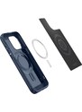 Ochranný kryt na iPhone 15 Pro - Spigen, Mag Armor MagSafe Blue