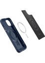 Ochranný kryt na iPhone 15 - Spigen, Mag Armor MagSafe Blue