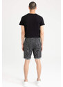 DEFACTO Slim Fit Sweatshirt Fabric Cotton Shorts