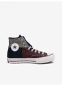 Šedo-hnědé pánské kotníkové tenisky Converse Chuck 70 - Pánské