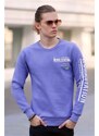 Madmext Printed Purple Sweatshirt 4161