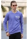 Madmext Printed Purple Sweatshirt 4161