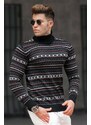 Madmext Black Turtleneck Knitwear Sweater 5170