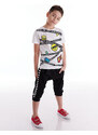 mshb&g Survival Boy's T-shirt Capri Shorts Set