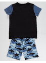 mshb&g Shark Boy T-shirt Shorts Set