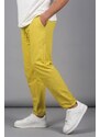 Madmext Yellow Muslin Men's Basic Trousers 5491