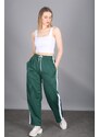 Madmext Mad Girls Green Loose Fit Tracksuit