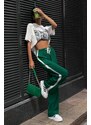 Madmext Mad Girls Green Loose Fit Tracksuit