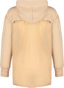 Trendyol Camel Hooded Back Parachute Detail Knitted Sweatshirt