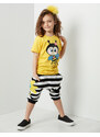 Denokids Viz Buzz Maya Girls Kids T-shirt Capri Shorts Set