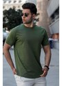 Madmext Khaki Men's T-Shirt 4951