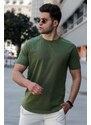 Madmext Khaki Men's T-Shirt 4951