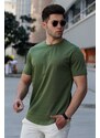 Madmext Khaki Men's T-Shirt 4951