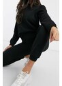 Know Women's Black Cotton Pajamas Set